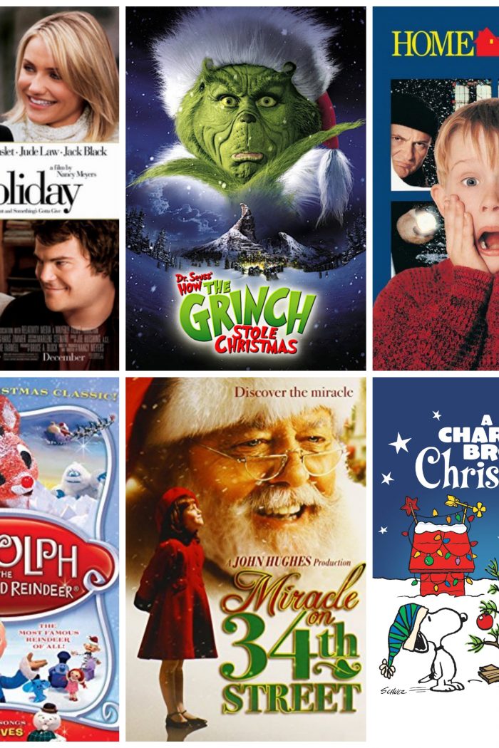 Christmas Movies & White Chocolate Peppermint Popcorn