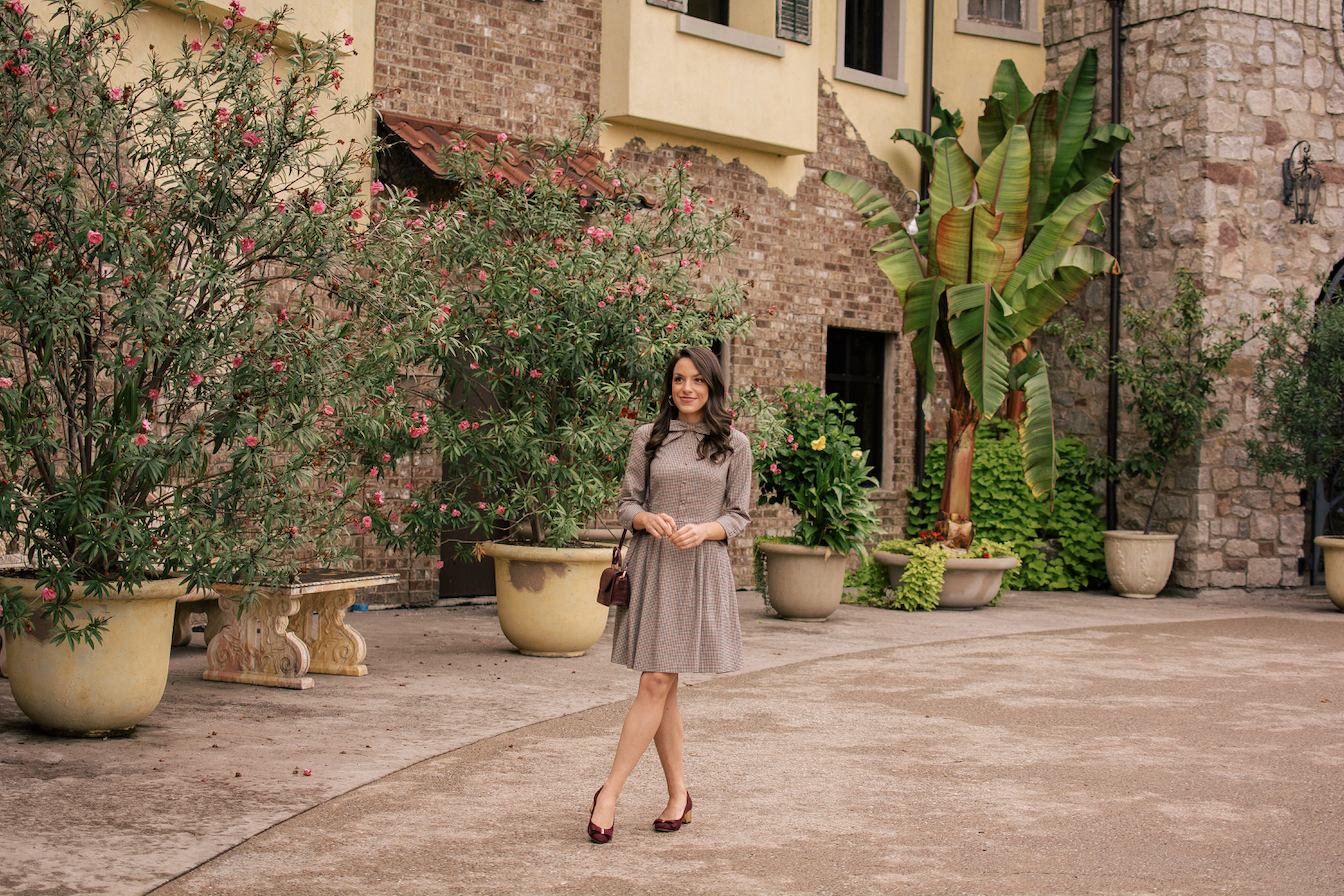 The Cutest Plaid Dresses This Season | The Pink Brunette | Gal Meets Glam Blanche Dress