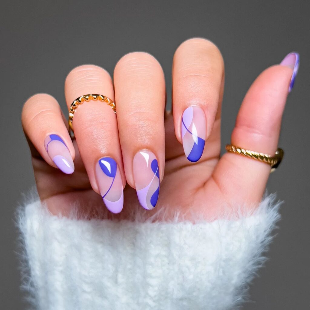 purple nails, purple nails acrylic, purple nails ideas, purple nails designs, purple nails short, purple nails ideas acrylic, purple nails aesthetic, purple nails coffin, purple nails almond, purple nail art, purple nail art designs, purple nail Inso acrylic, purple nail polish, swirl nails, swirl nails purple, abstract nails, abstract nails purple 