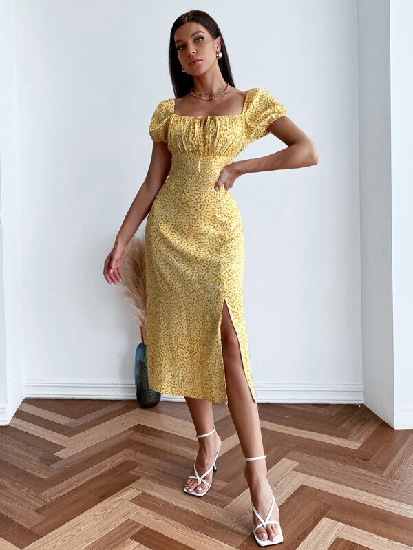 yellow dresses to wear to a wedding, yellow dress, yellow wedding guest dress, wedding guest dress yellow, yellow dress event, formal yellow dress, yellow dress outfit, yellow dress aesthetic, yellow dress outfit classy, wedding guest dress summer, wedding guest dress spring, satin dress, satin dress outfit, yellow dress outfit long, floral dress, floral dress outfit, floral dress yellow
