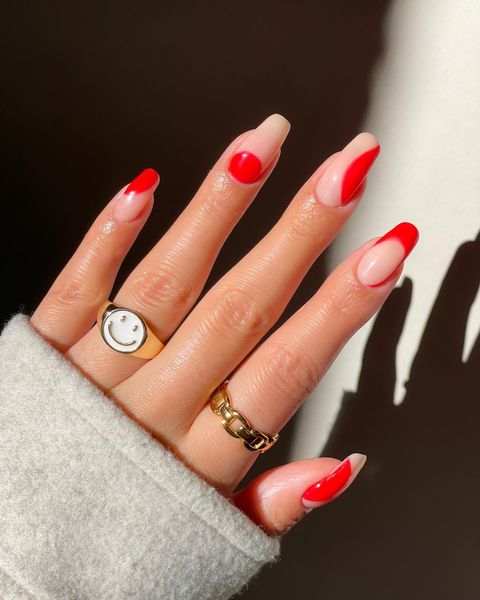 red nails, red nails acrylic, red nails ideas, red nails designs, red nails aesthetic, red nail art, red nail art designs, red nail designs, red nails coffin, red nails abstract