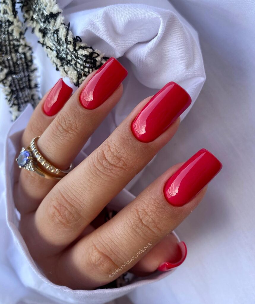 red nails, red nails acrylic, red nails ideas, red nails designs, red nails aesthetic, red nail art, red nail art designs, red nail designs, long nails, square nails, square nails red