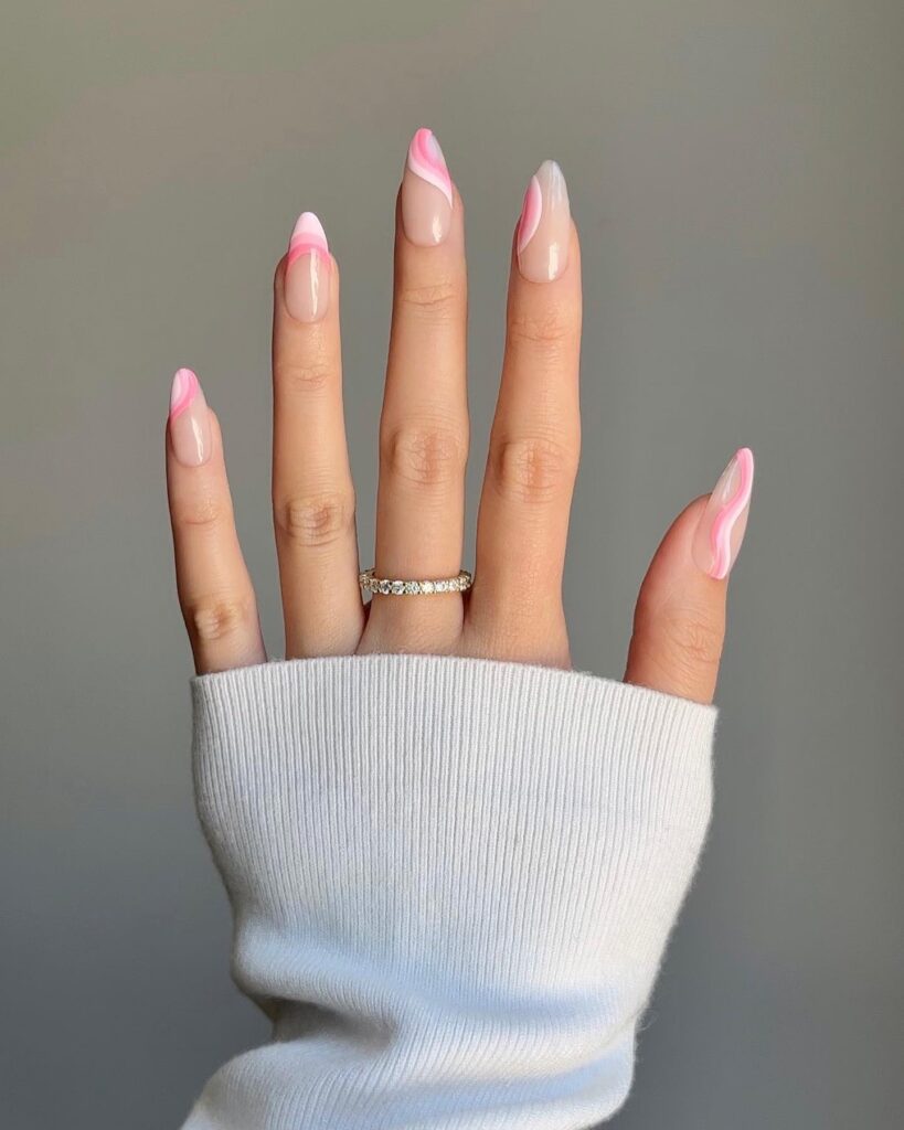 pink spring nail designs, pink spring nail designs 2023, acrylic nail designs spring pink, pink nail designs for spring, pink nails, spring nails, pink nails acrylic, pink nails ideas, pink nails design, spring nail art, spring nail designs, spring nail ideas, swirl nails