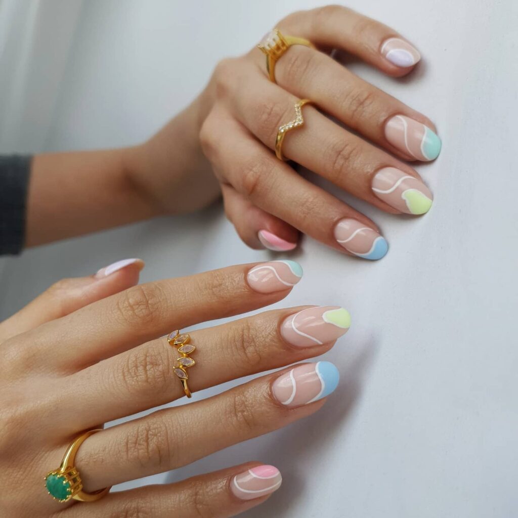 pastel nails, pastel nails designs, pastel nails designs spring, pastel nails acrylic, pastel nail art, pastel nail ideas, pastel nail designs, spring nails, pastel nail colors, pastel nails almond, swirl nails