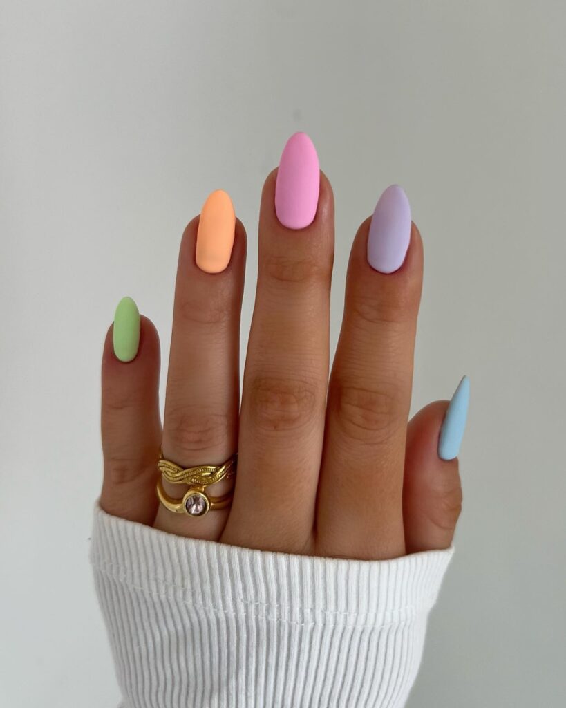 pastel nails, pastel nails designs, pastel nails designs spring, pastel nails acrylic, pastel nail art, pastel nail ideas, pastel nail designs, spring nails, pastel nail colors, pastel nails almond, matte nails